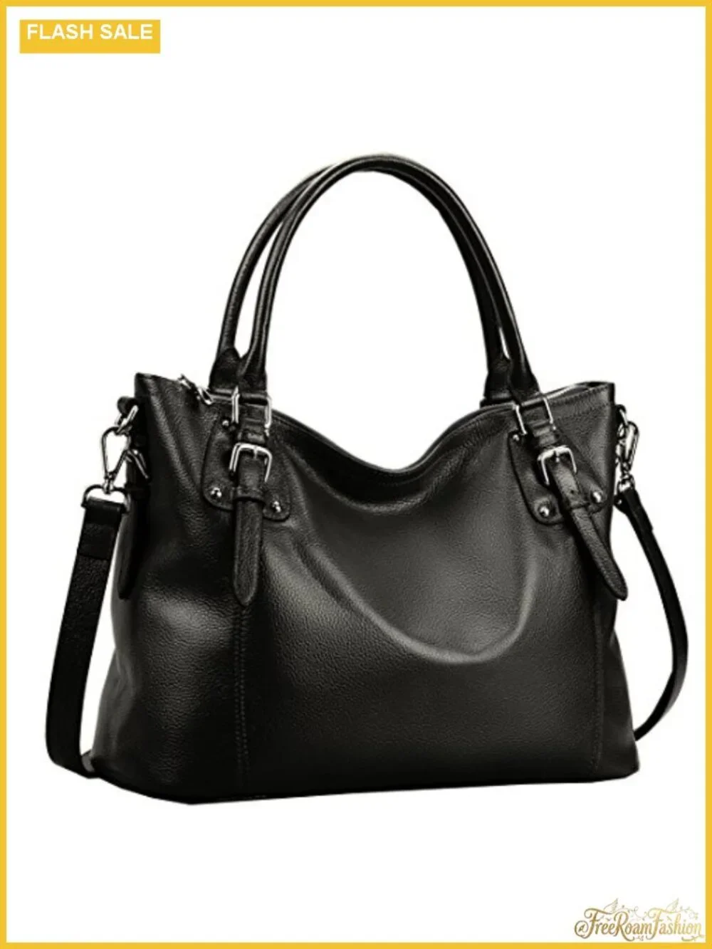 Leather Satchel Handbag Shoulder Bag Tote Top Handle